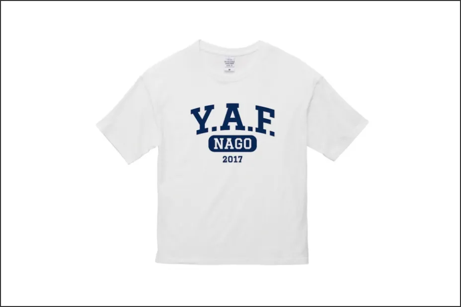 YAFビッグシルエットTシャツ<br>〈NAGO〉